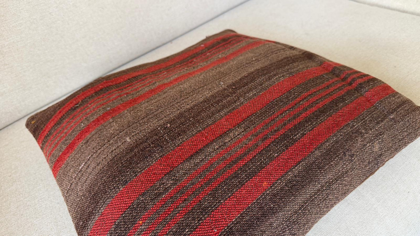 Hand woven Kilim cushion cover (40x40cm)