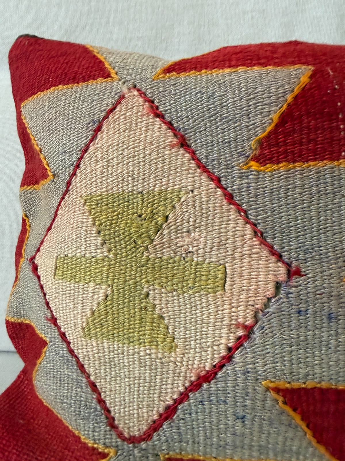 Hand woven Kilim cushion cover (60x40cm)
