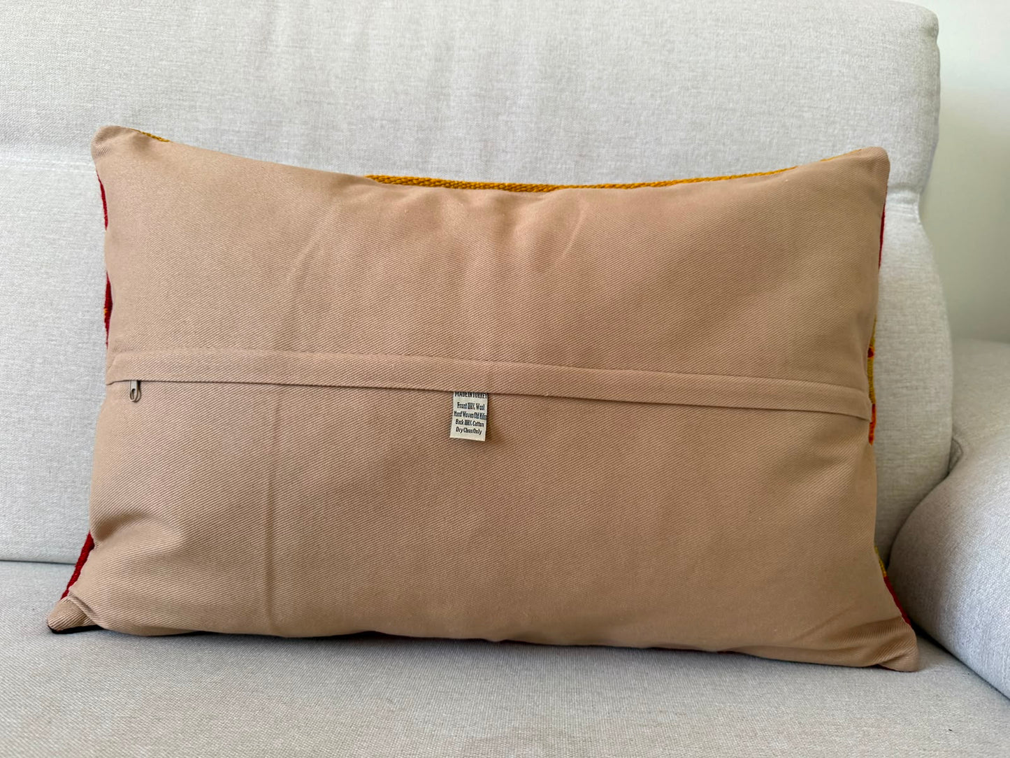 Hand woven Kilim cushion cover (60x40cm)