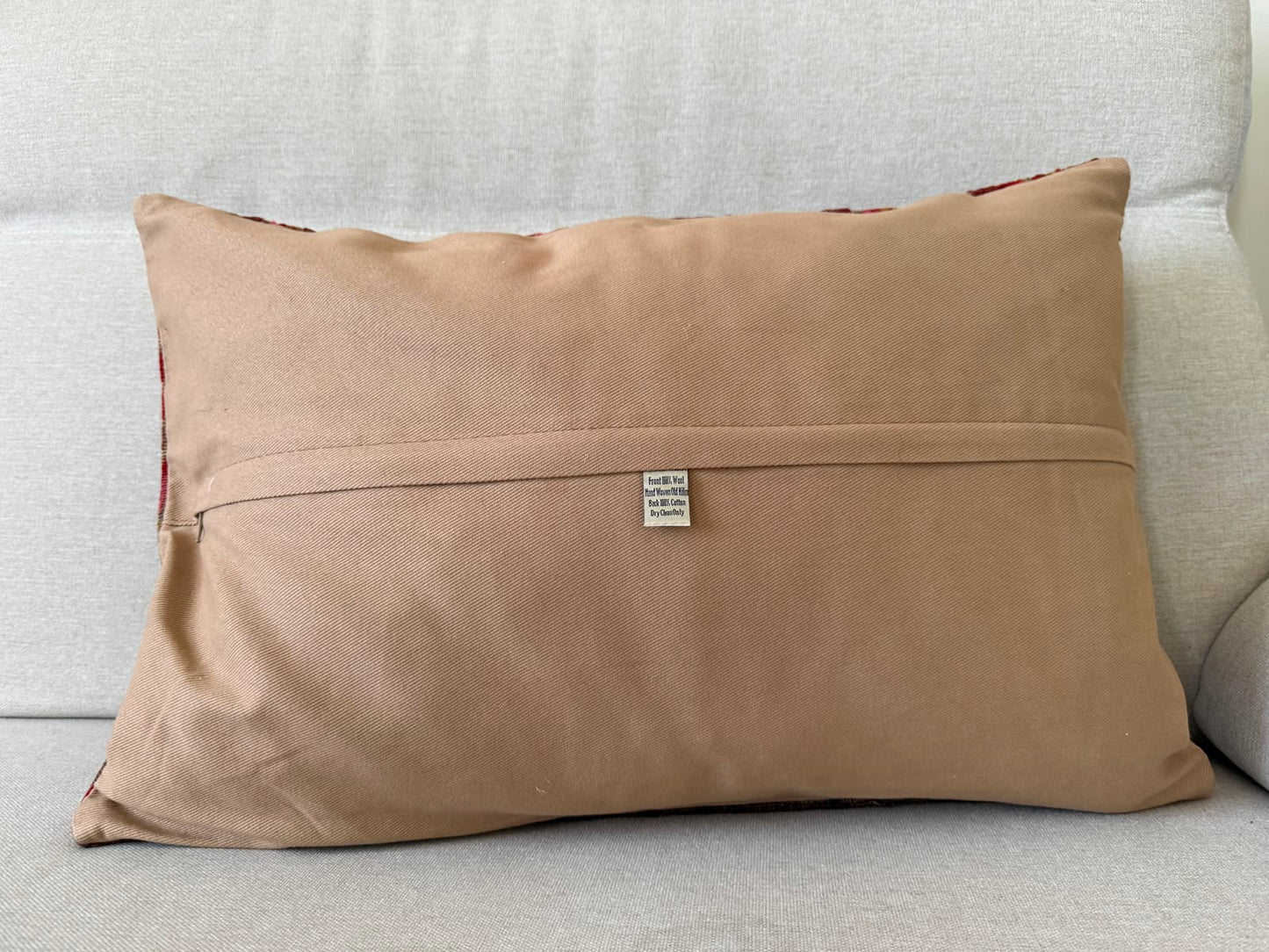 Hand woven Kilim cushion cover (60x40cm)