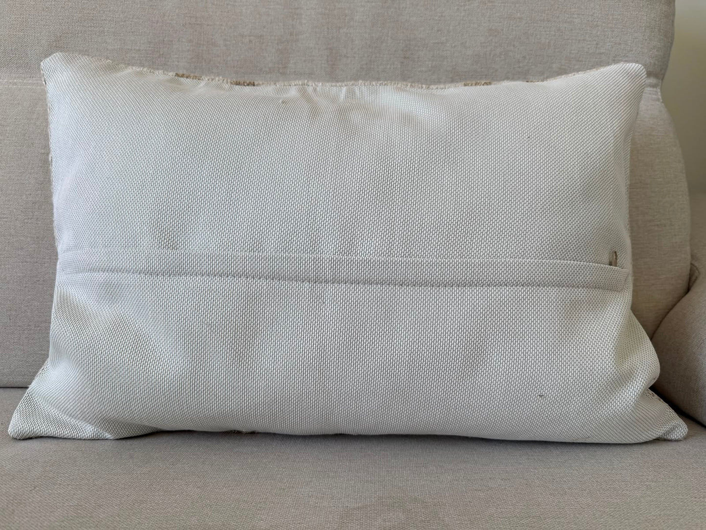 Hemp Hand woven Kilim cushion cover (60x40cm)