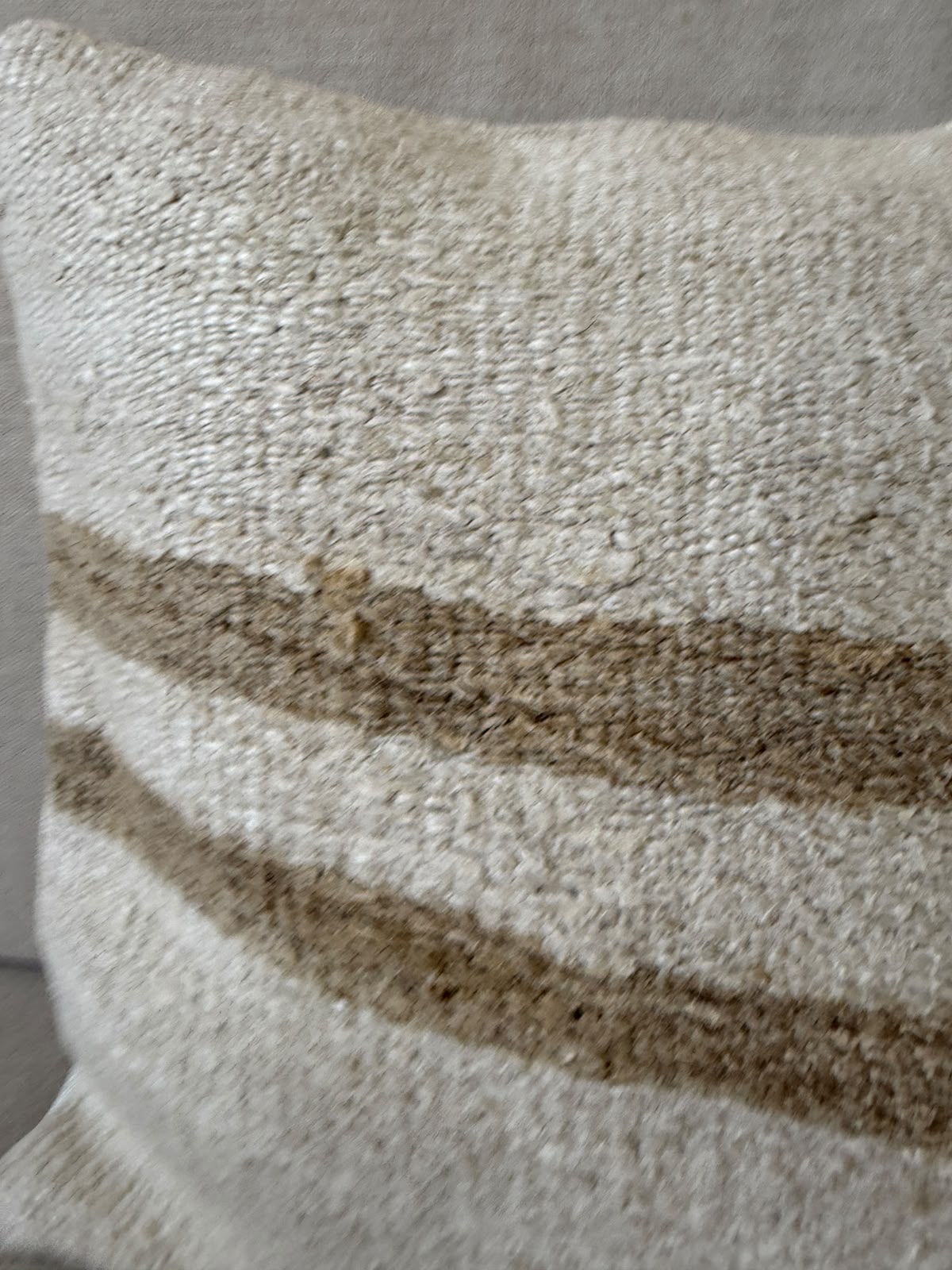 Hemp Hand woven Kilim cushion cover (60x40cm)