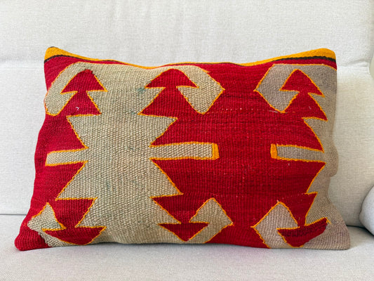 Hemp Hand woven Kilim cushion cover (60x40cm)