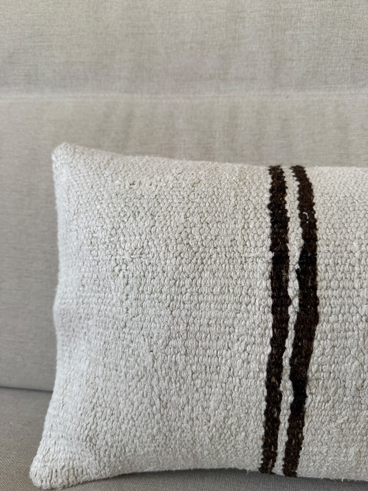 Hamp Hand woven Kilim cushion cover (50x30cm)
