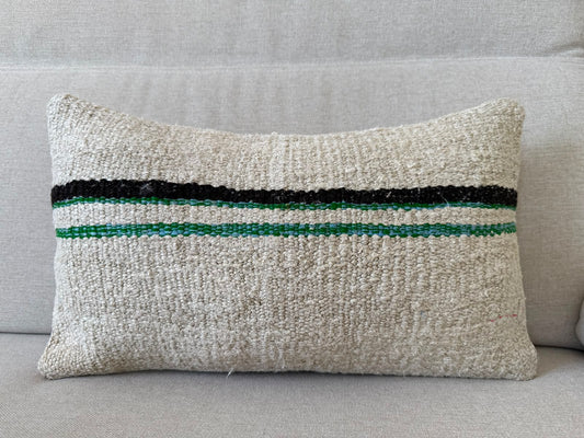 Hamp Hand woven Kilim cushion cover (50x30cm)