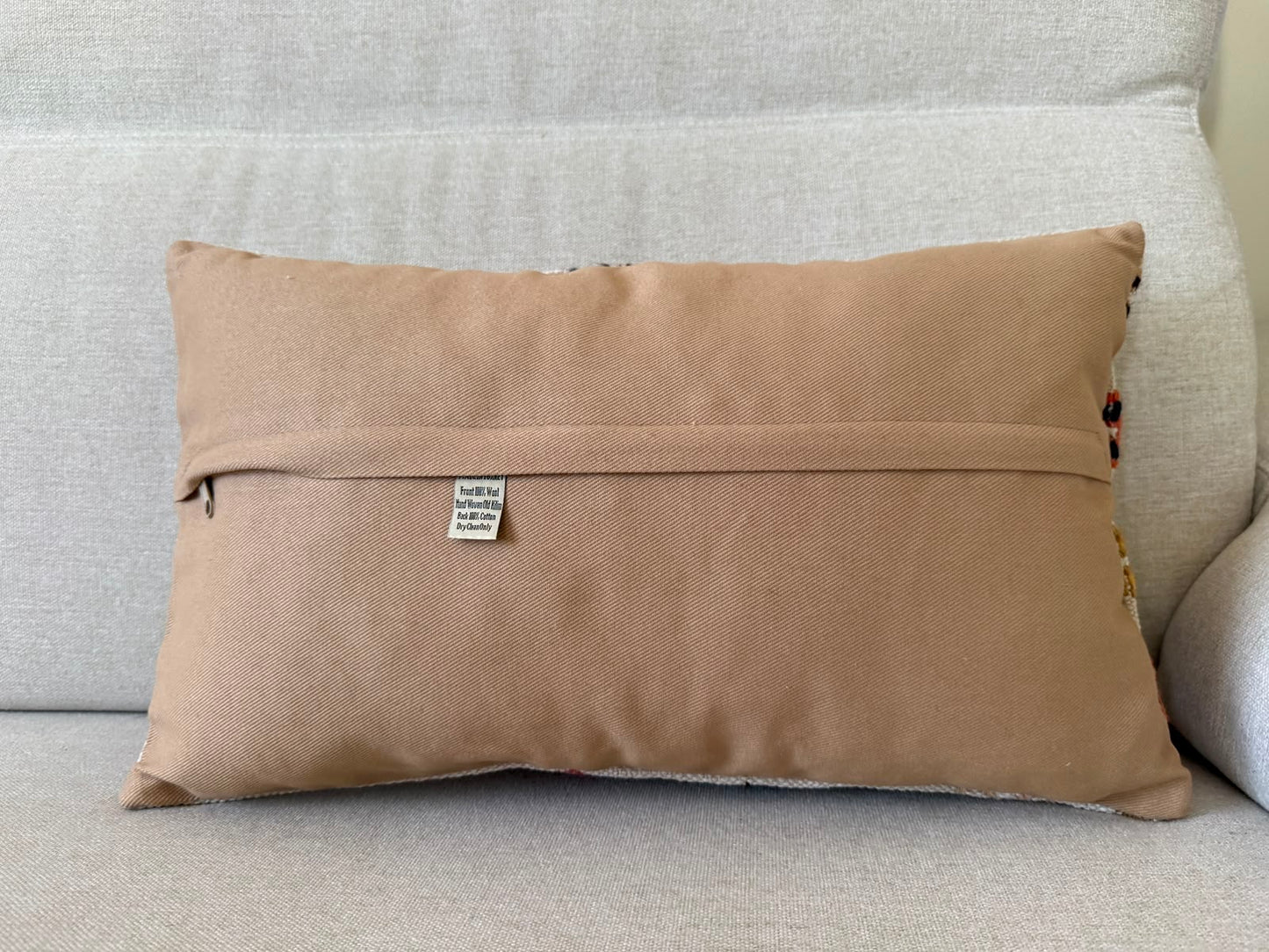 Hamp Hand woven Kilim cushion cover (50x30cm)