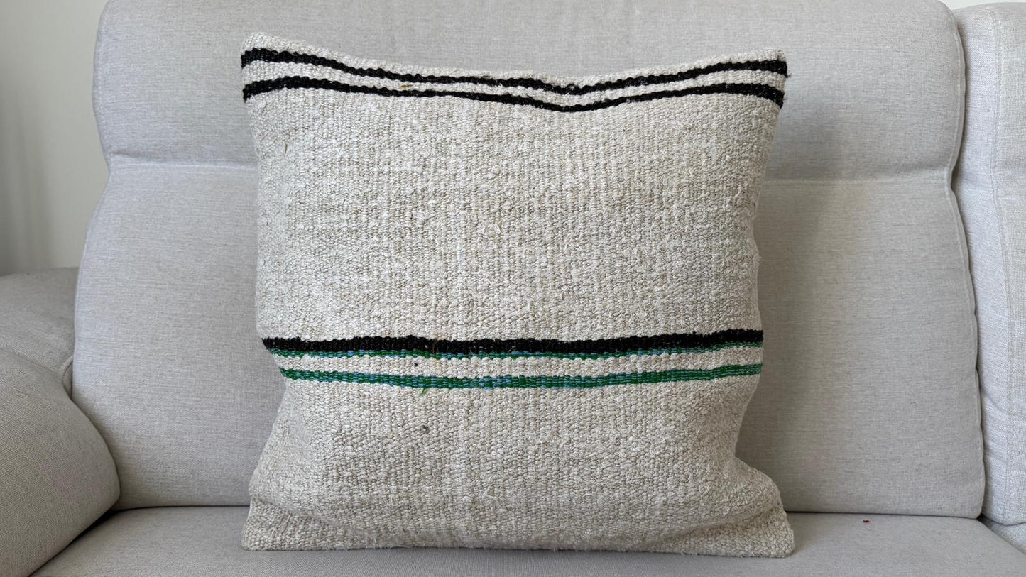 Hand woven Kilim cushion cover (50x50cm)