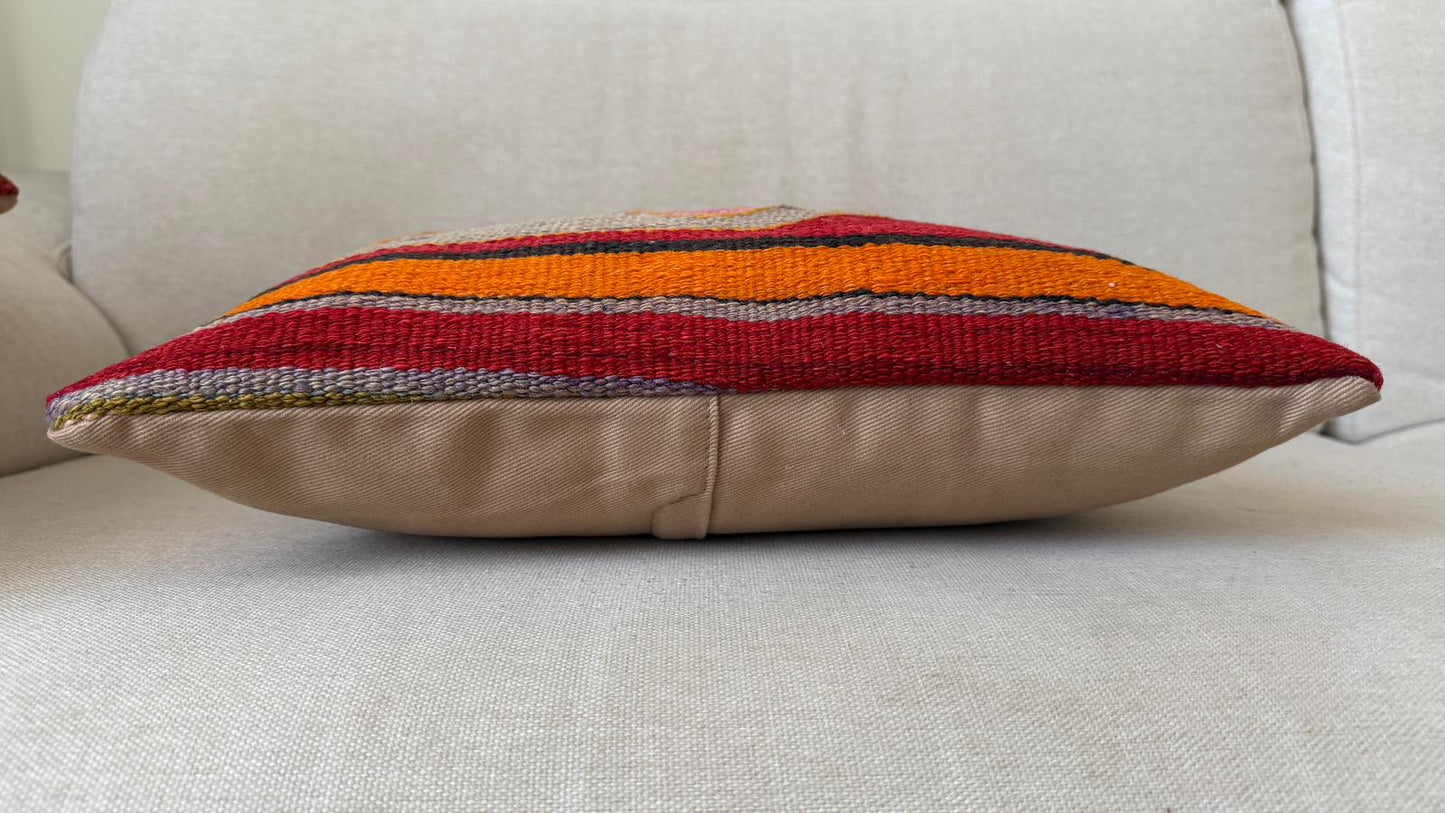 Hand woven Kilim cushion cover (50x50cm)