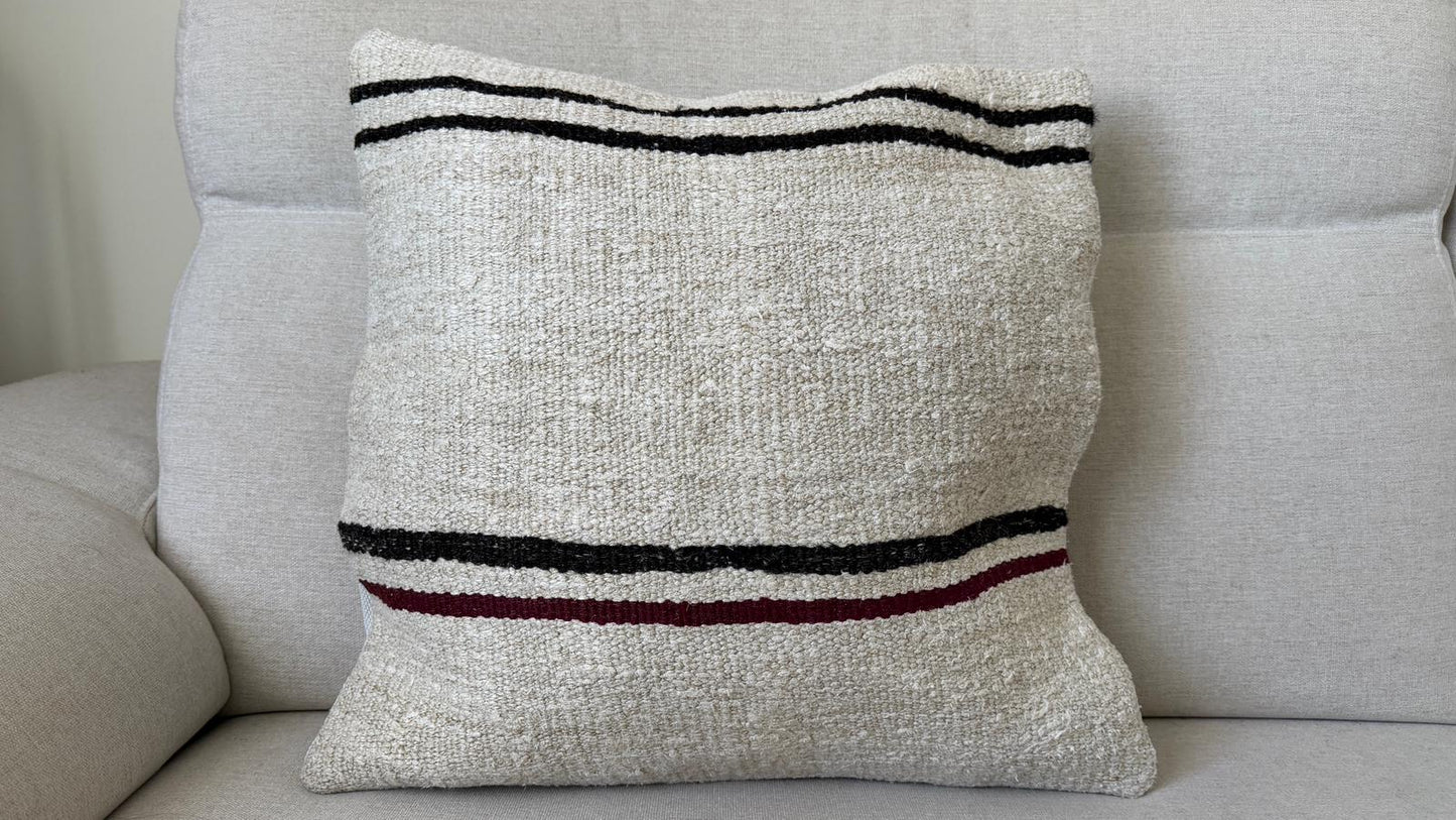 Hand woven Kilim cushion cover (50x50cm)