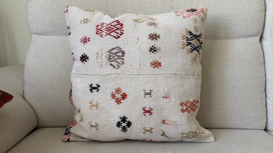 Hand woven Kilim cushion cover (50x50cm)
