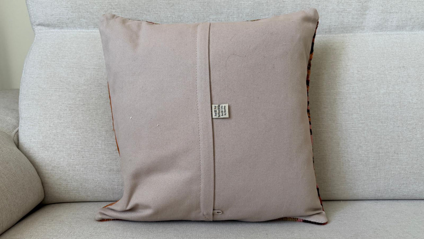 Hand woven Kilim cushion cover (50x50cm)