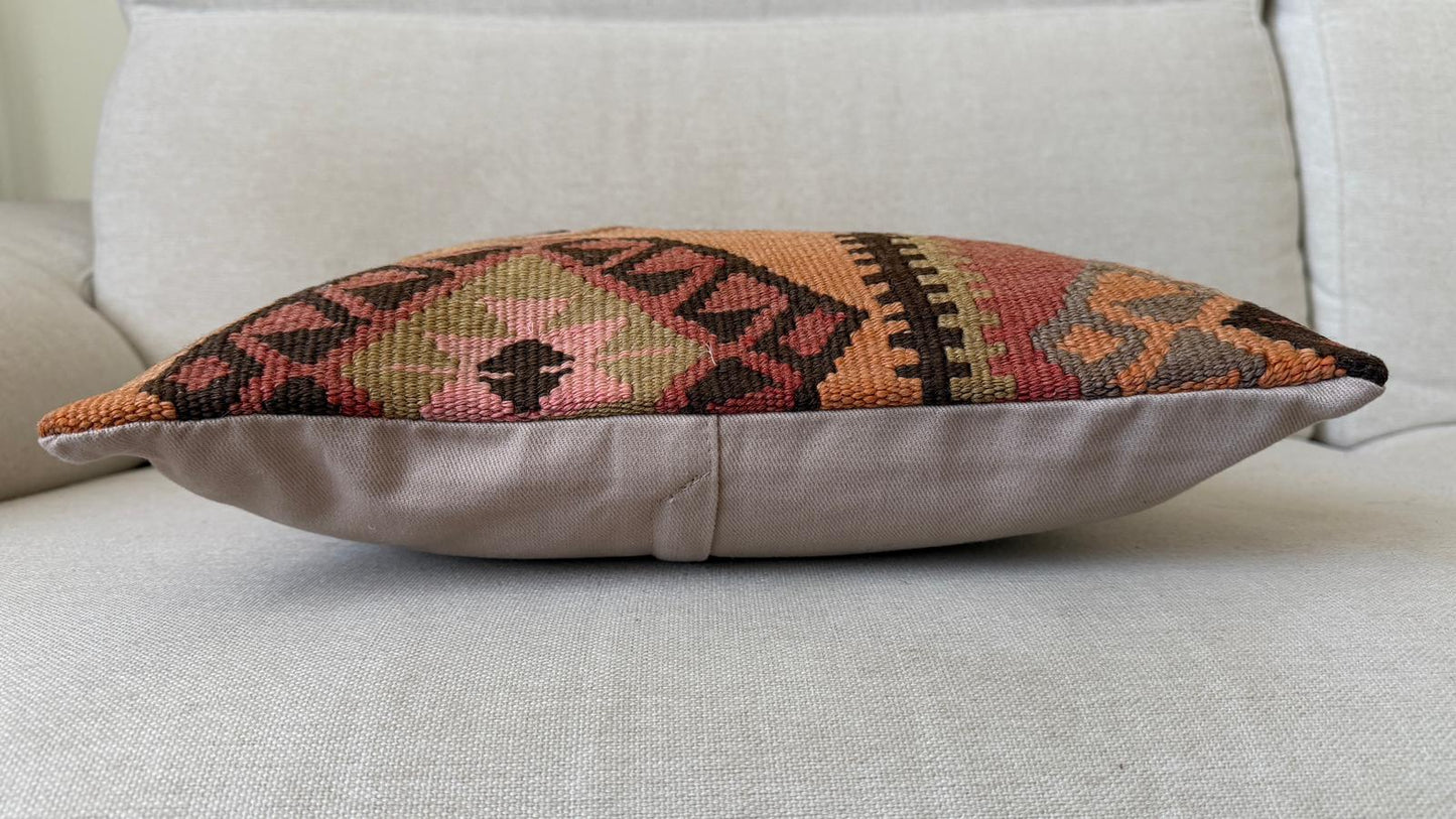 Hand woven Kilim cushion cover (50x50cm)