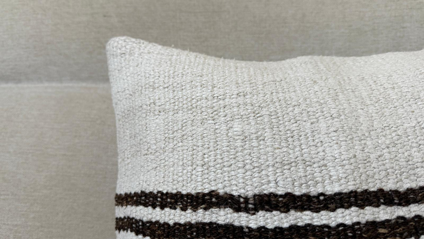 Hand woven Kilim cushion cover (40x40cm)