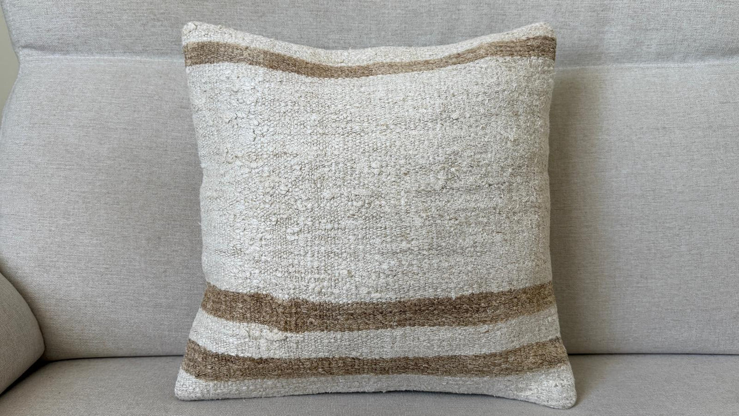 Hand woven Kilim cushion cover (40x40cm)