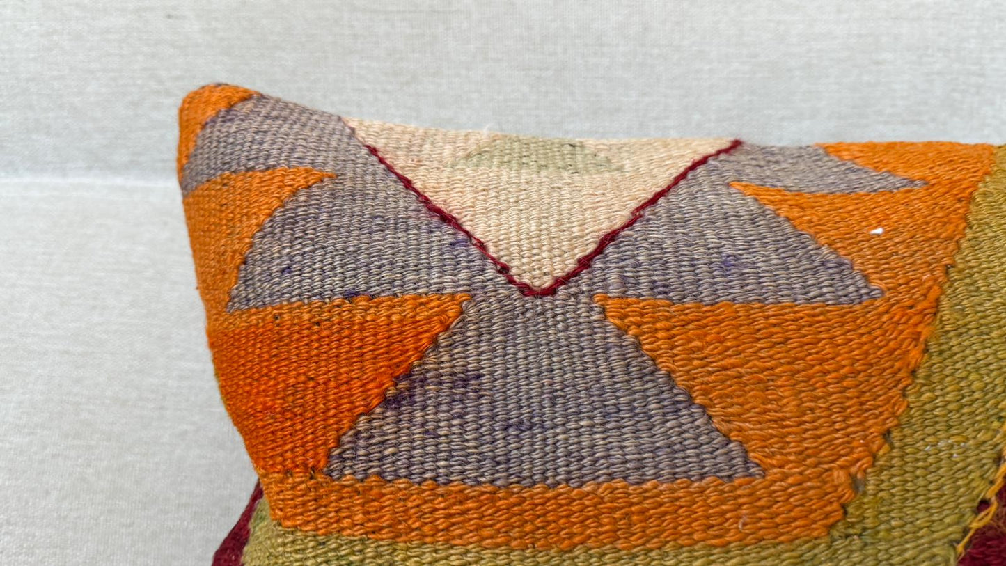 Hand woven Kilim cushion cover (40x40cm)