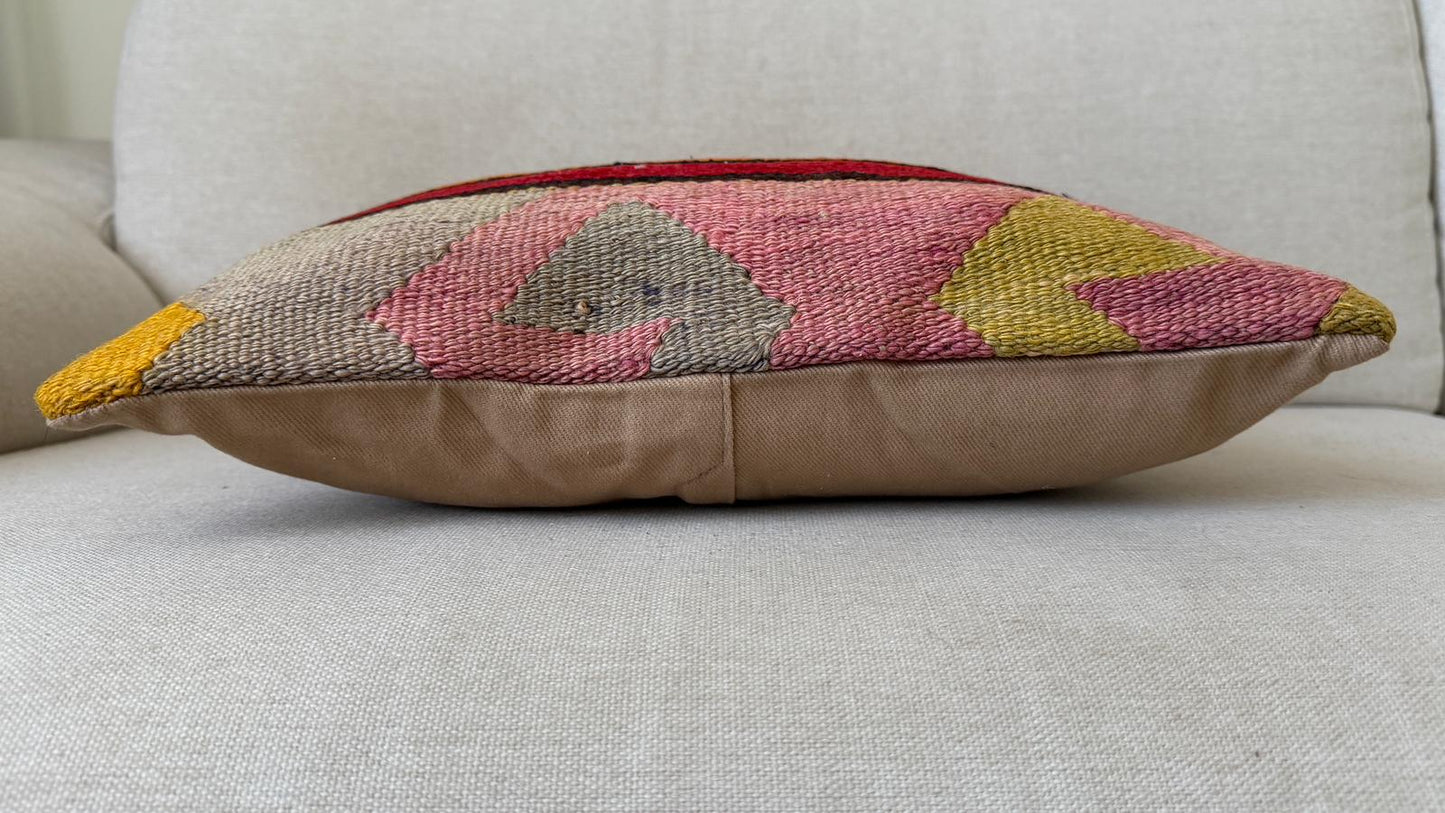 Hand woven Kilim cushion cover (40x40cm)