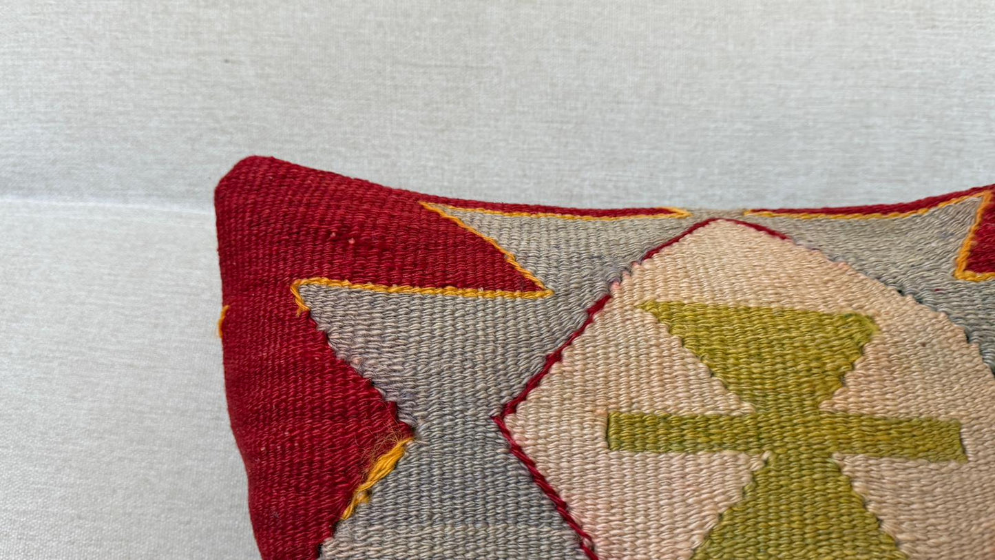 Hand woven Kilim cushion cover (40x40cm)