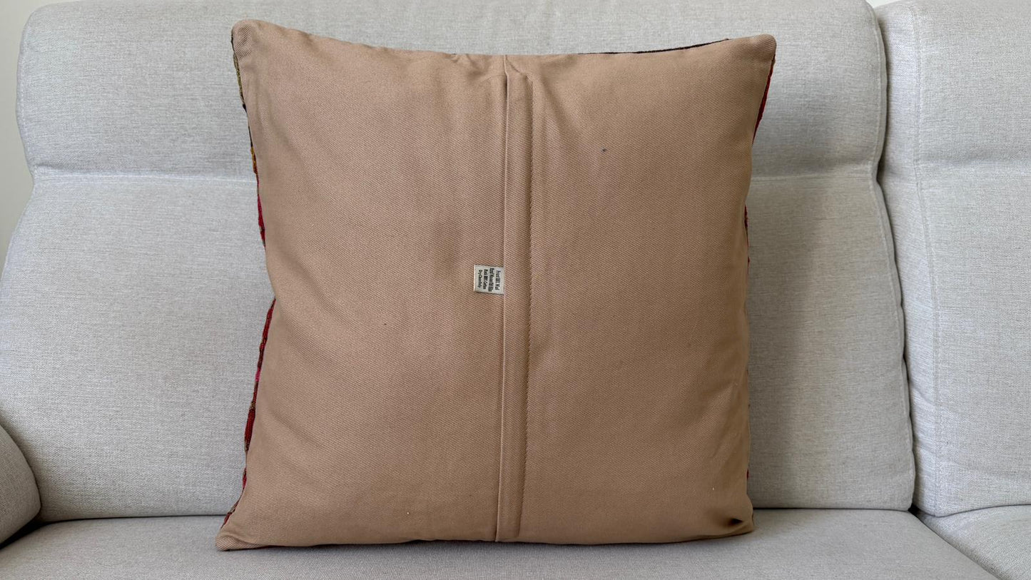 Hand woven Kilim cushion cover (50x50cm)