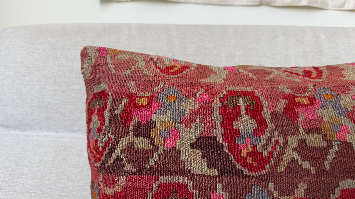 Hand woven Kilim cushion cover (50x50cm)