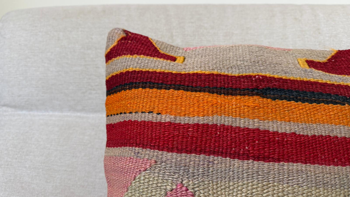 Hand woven Kilim cushion cover (50x50cm)