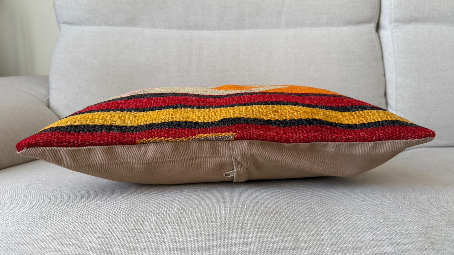 Hand woven Kilim cushion cover (50x50cm)