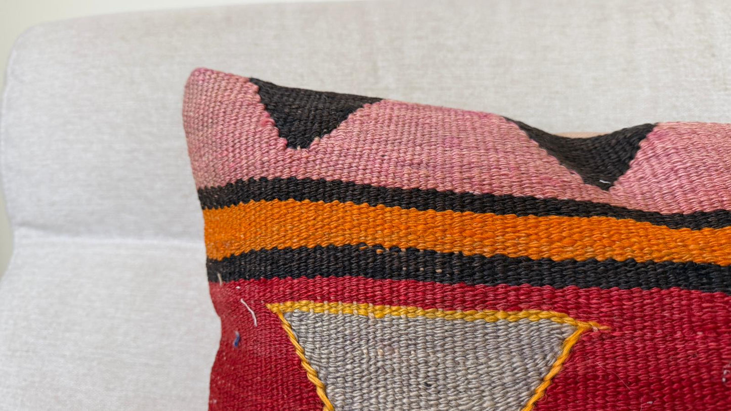 Hand woven Kilim cushion cover (50x50cm)