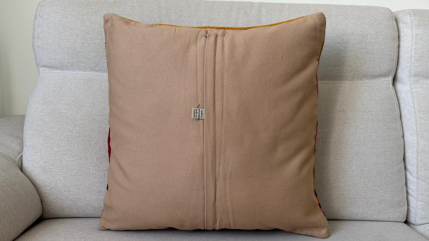 Hand woven Kilim cushion cover (50x50cm)