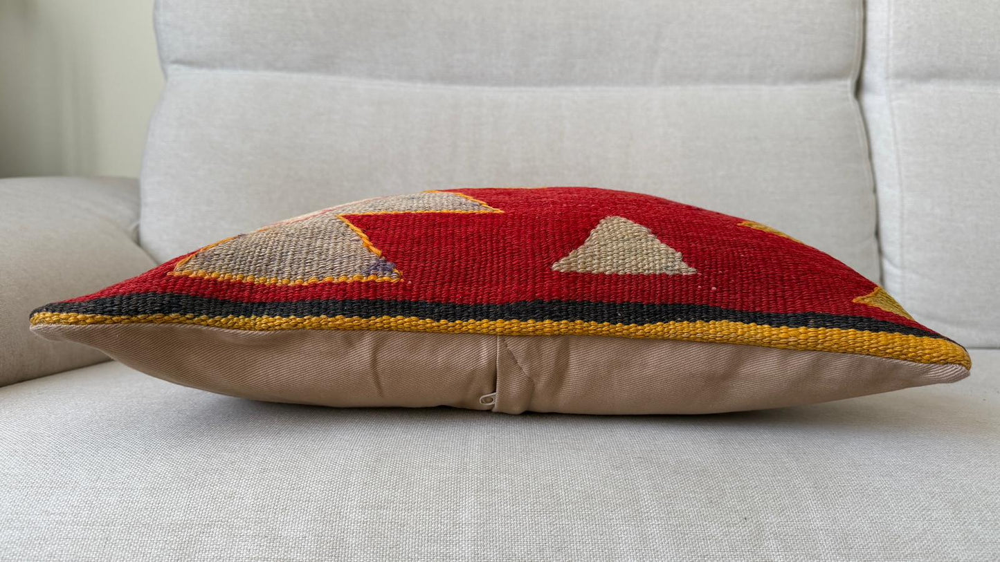 Hand woven Kilim cushion cover (50x50cm)