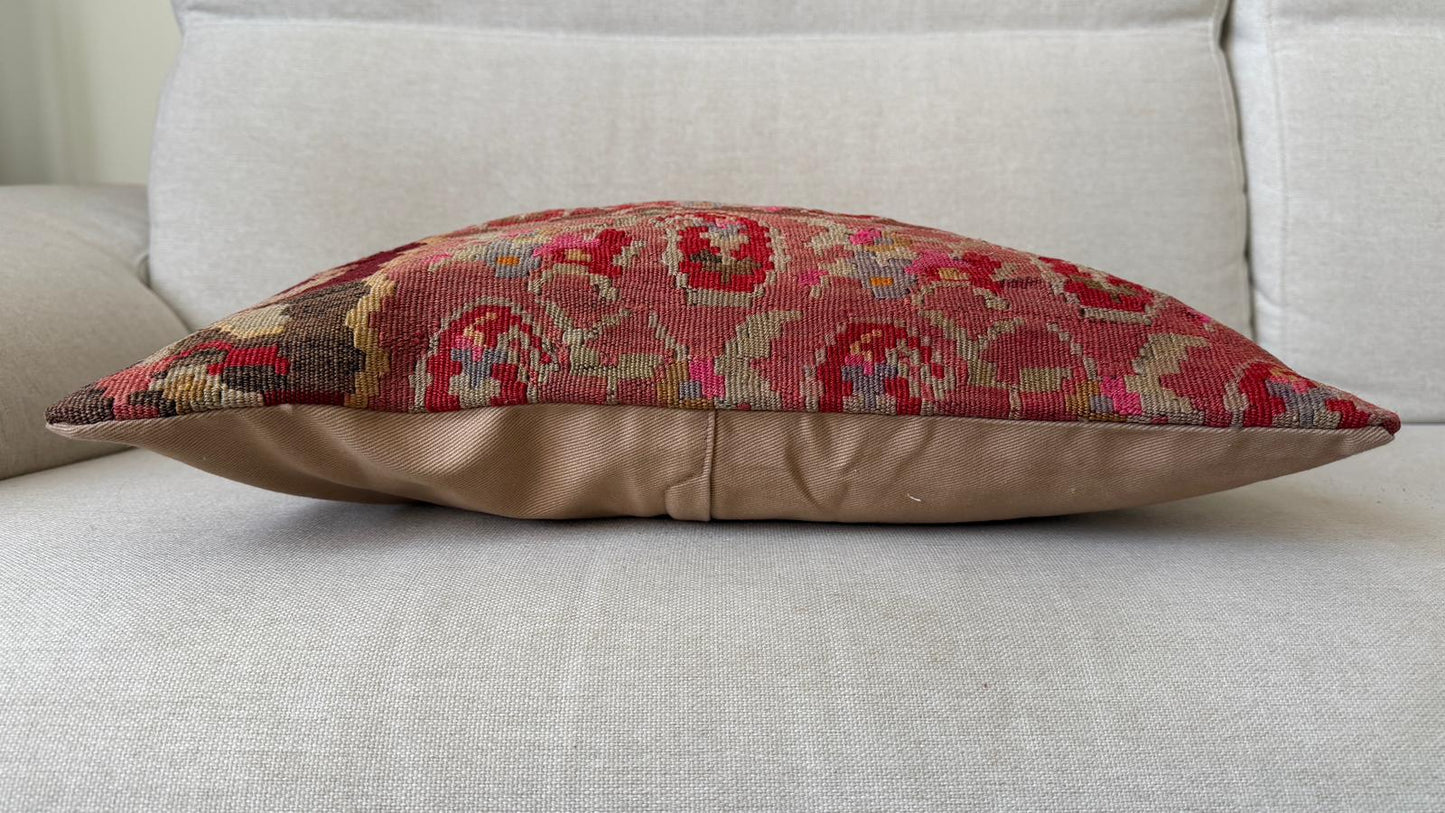Hand woven Kilim cushion cover (50x50cm)