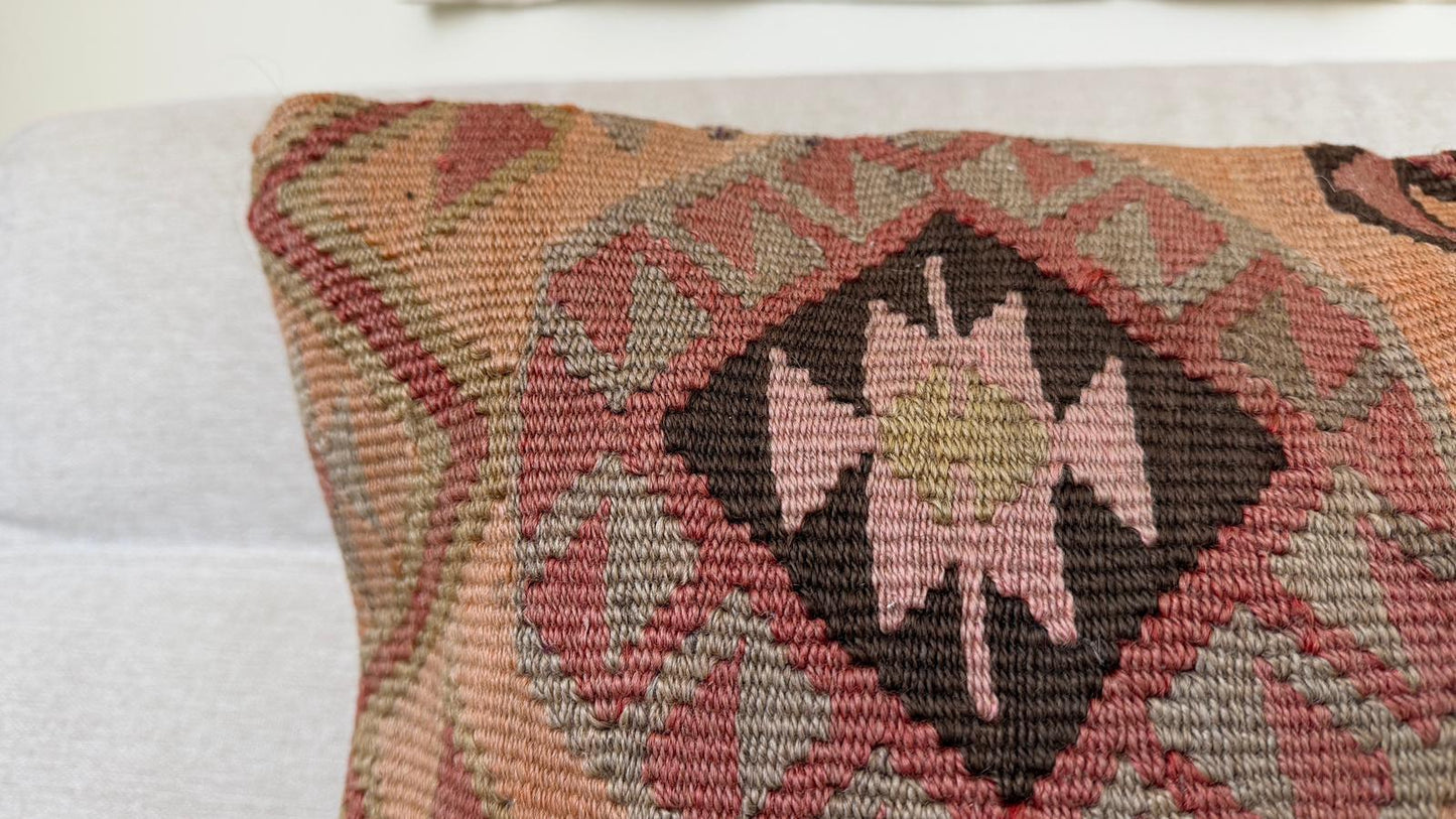 Hand woven Kilim cushion cover (50x50cm)