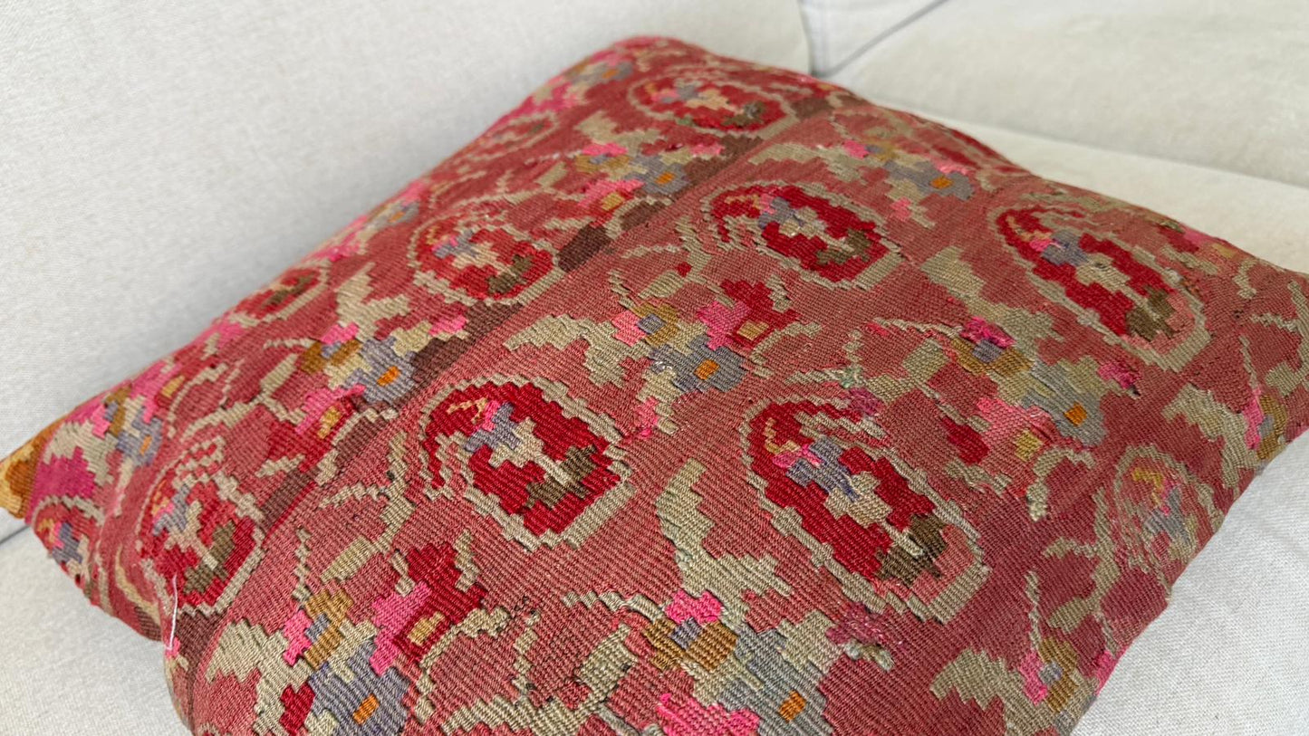 Hand woven Kilim cushion cover (50x50cm)