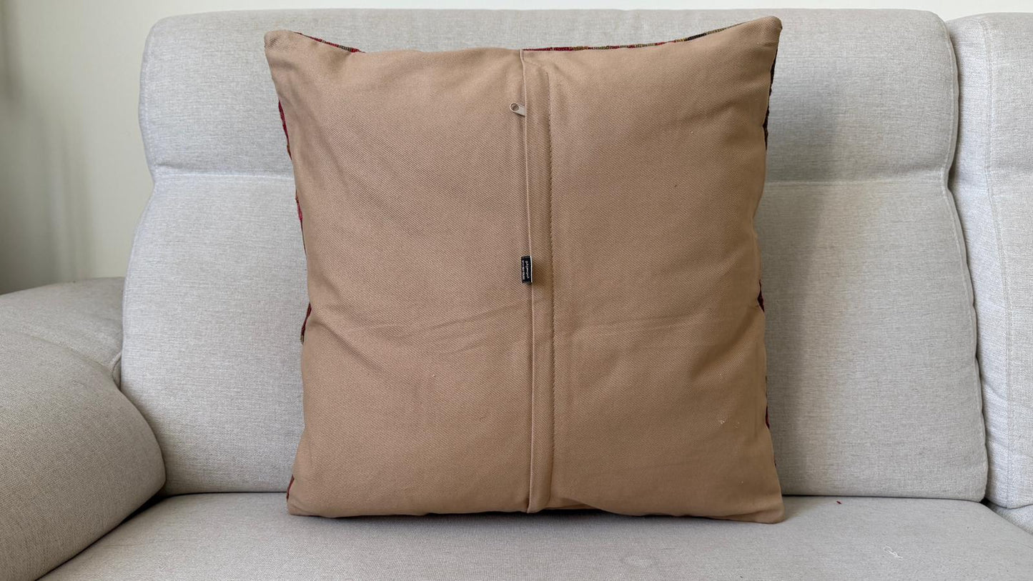 Hand woven Kilim cushion cover (50x50cm)