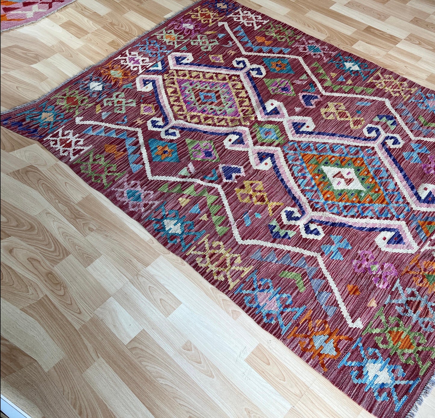 Classic Afghan Maimana Kilim