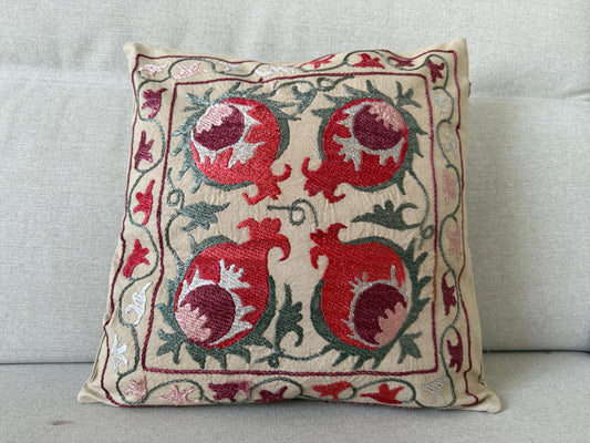 Suzani Hand Embroidered Cushion