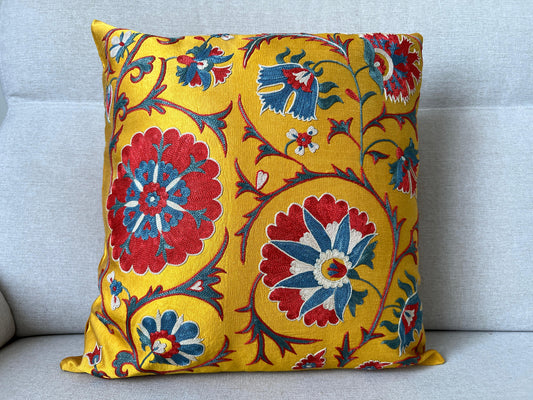 Suzani Pure Silk cushion