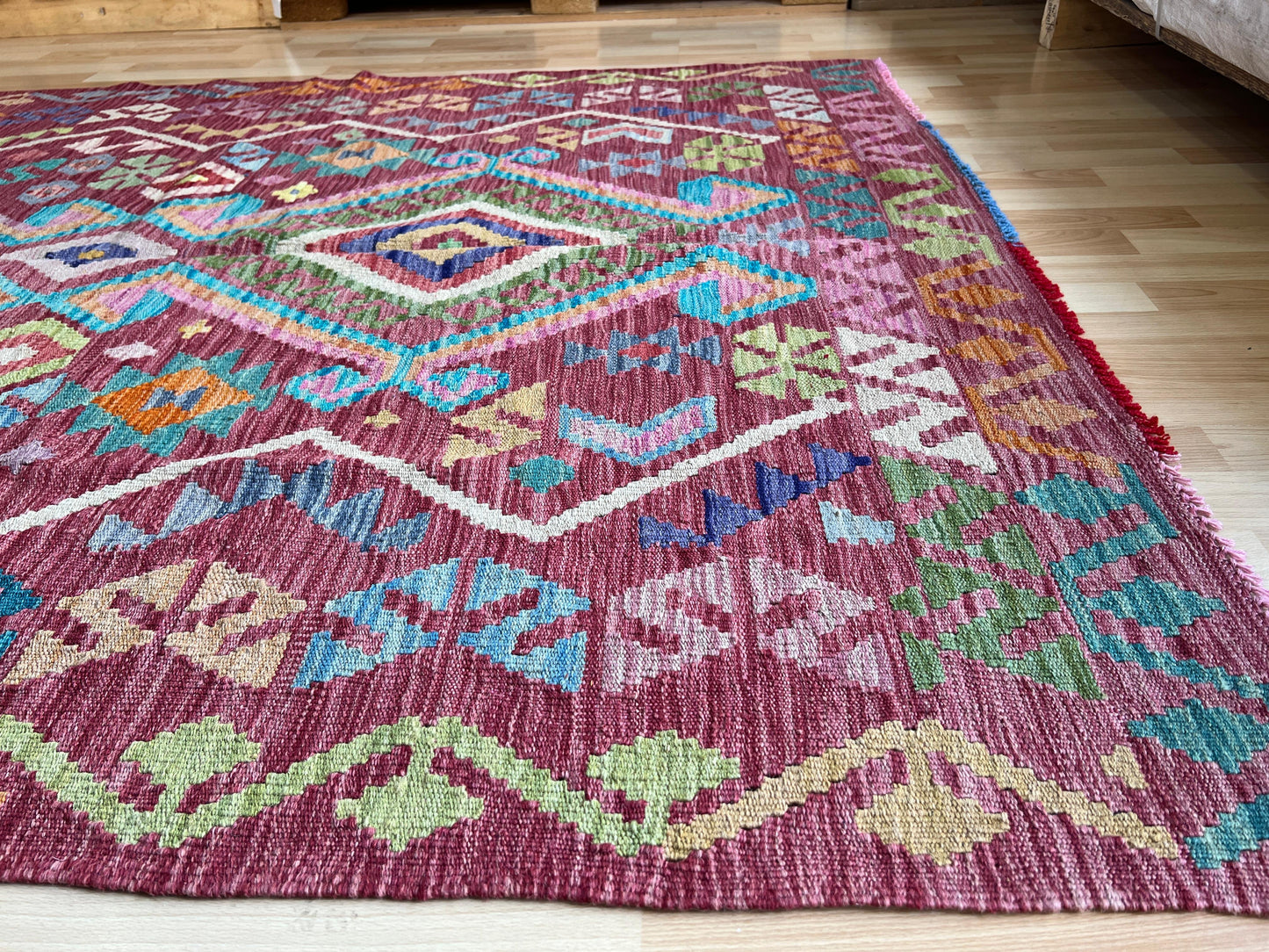 Classic Afghan Maimana Kilim
