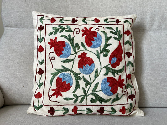 Suzani Hand Embroidered Cushion