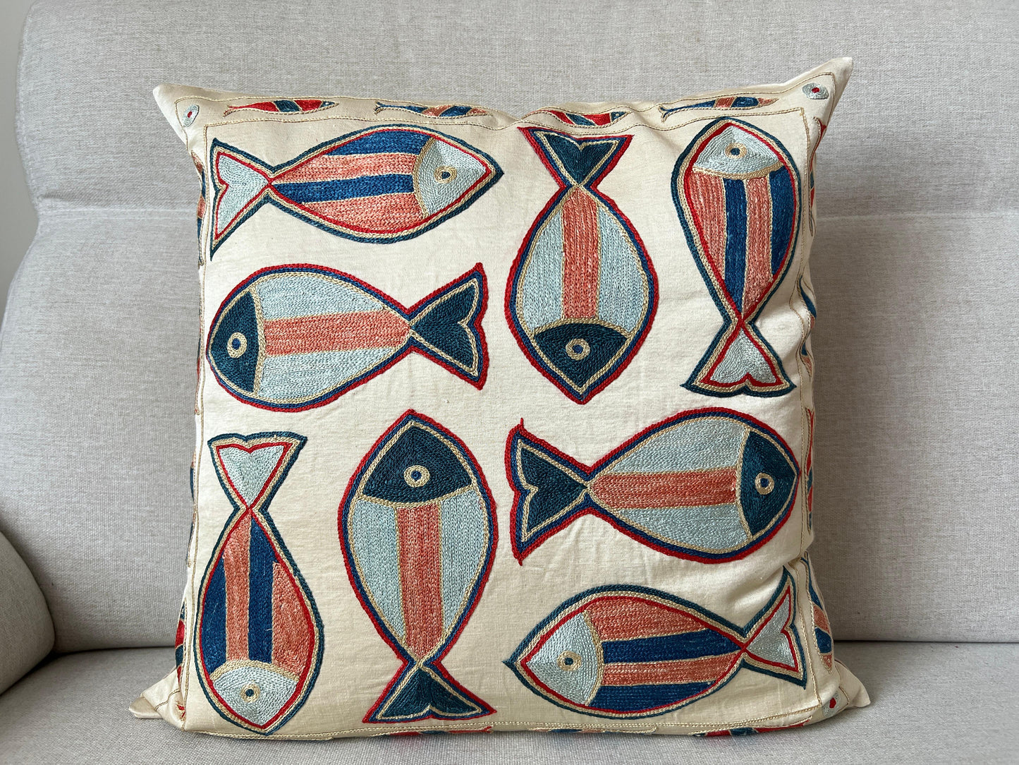 Suzani Pure Silk cushion