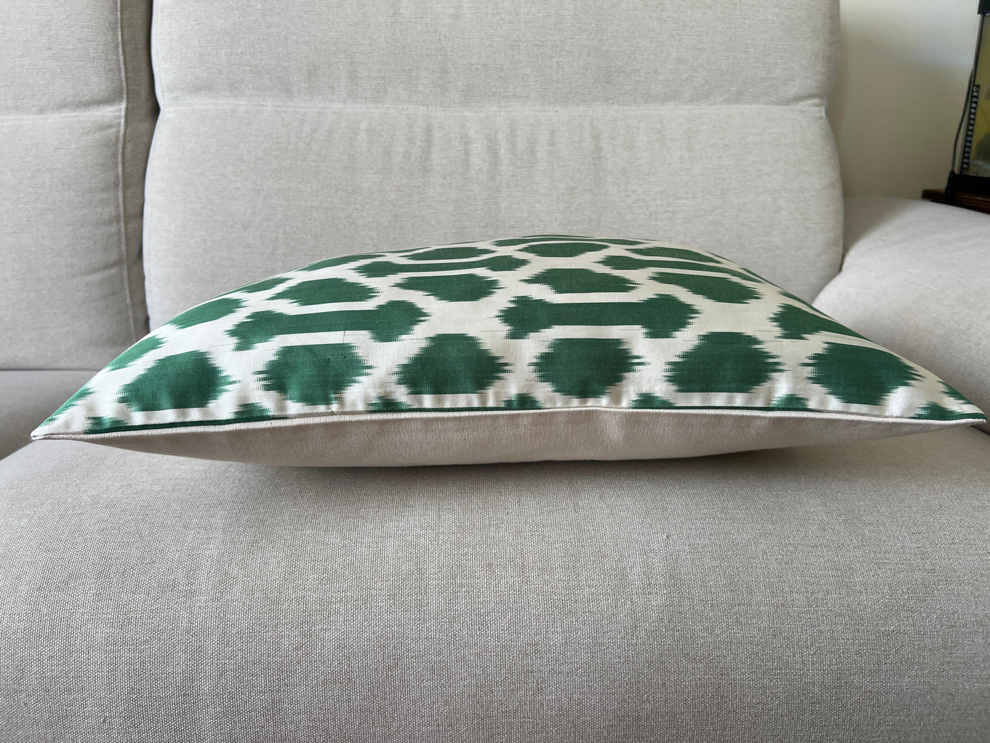 Ikat Silk cushion Hand made (40x60cm)