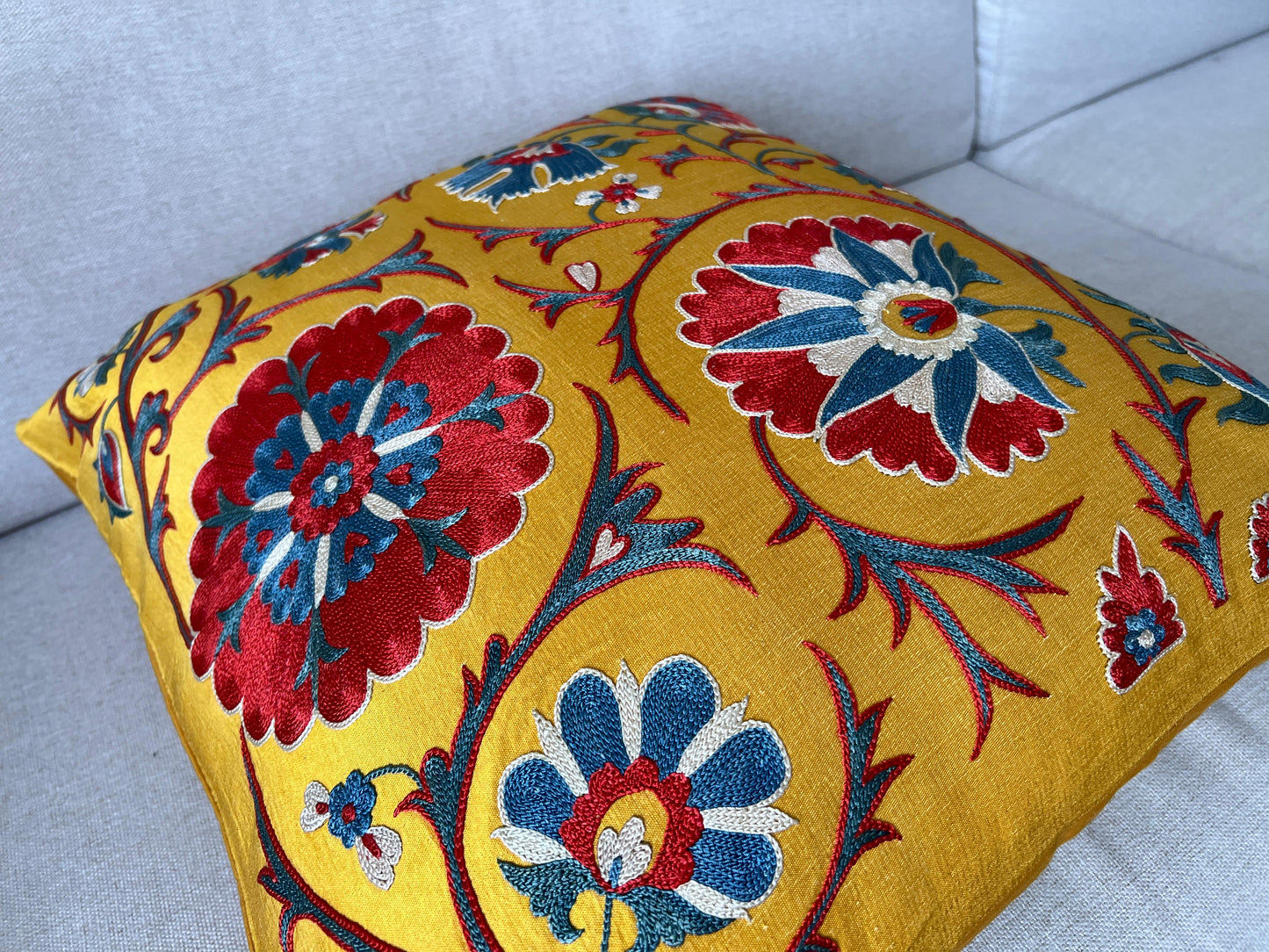 Suzani Pure Silk cushion