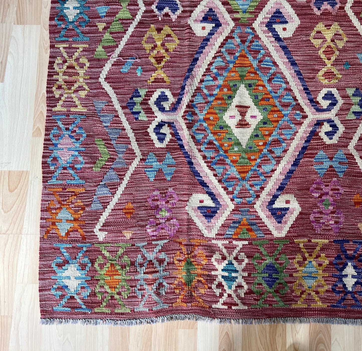 Classic Afghan Maimana Kilim