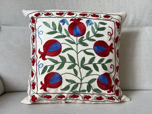 Suzani Hand Embroidered Cushion