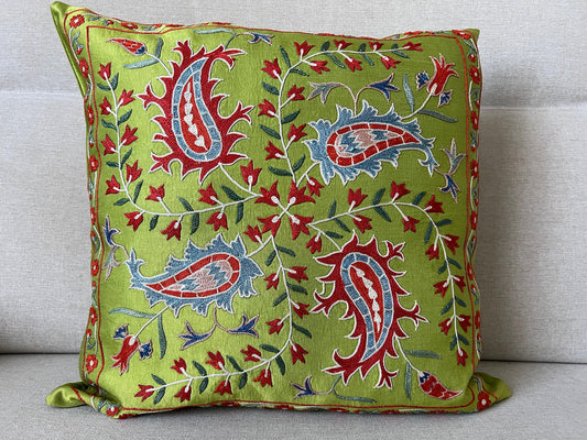 Suzani Pure Silk cushion