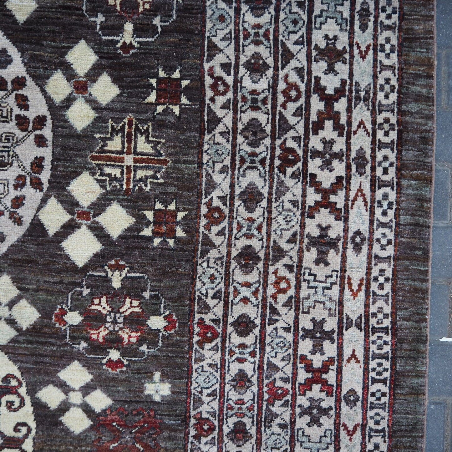 Tribal Persian Design Rug.