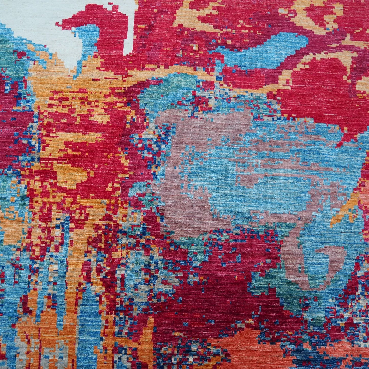 Galaxy Design Art Rug.