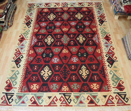 Afghan Maimana vintage Kilim.