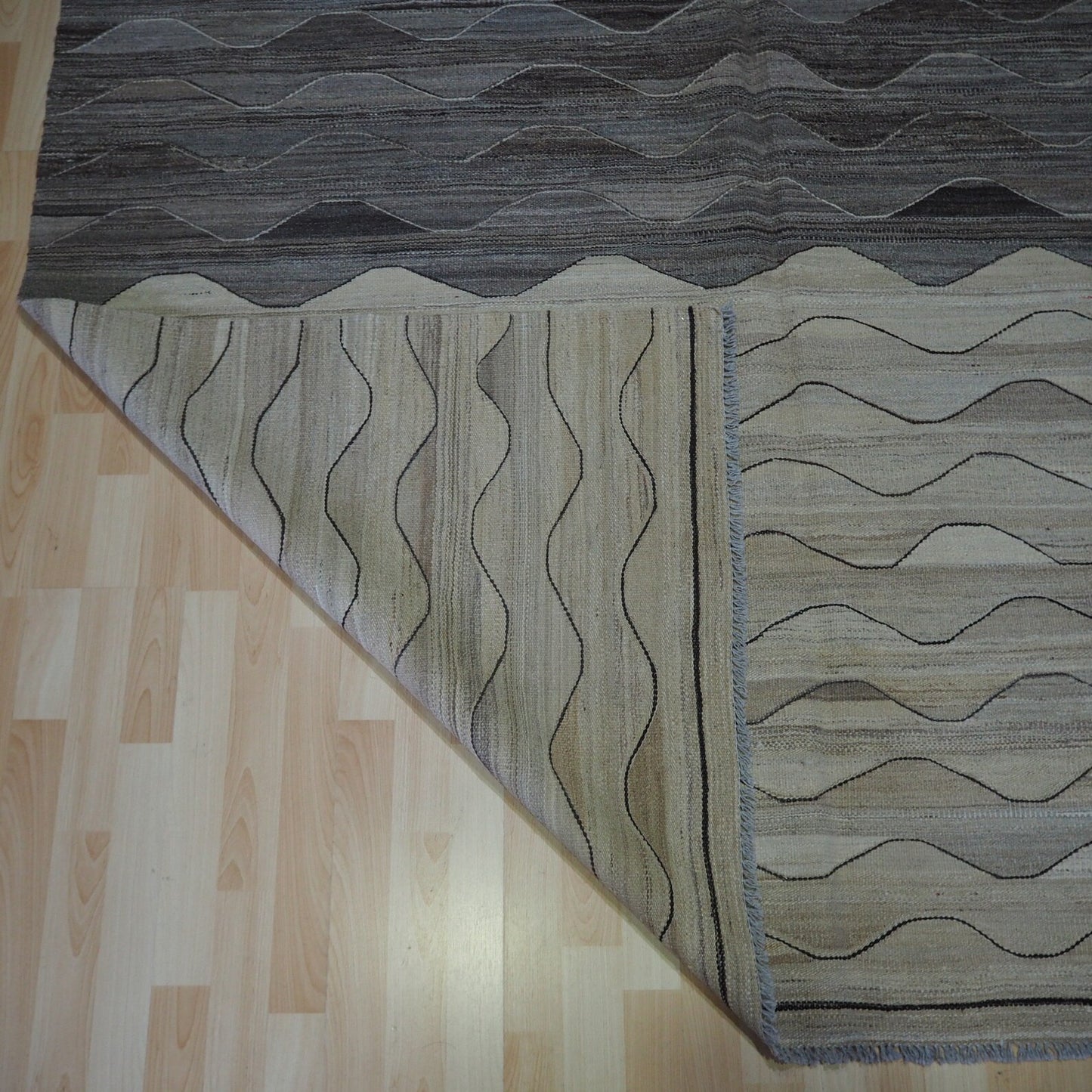 Undyed Natural colour Kilim.