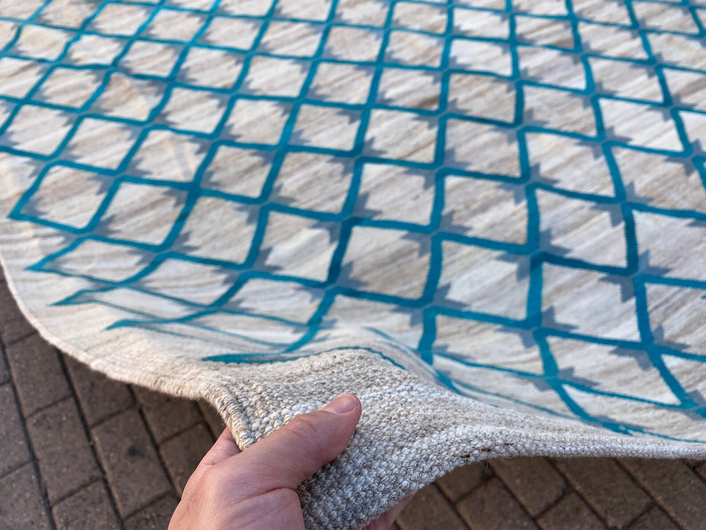 Stunning Modern kilim.