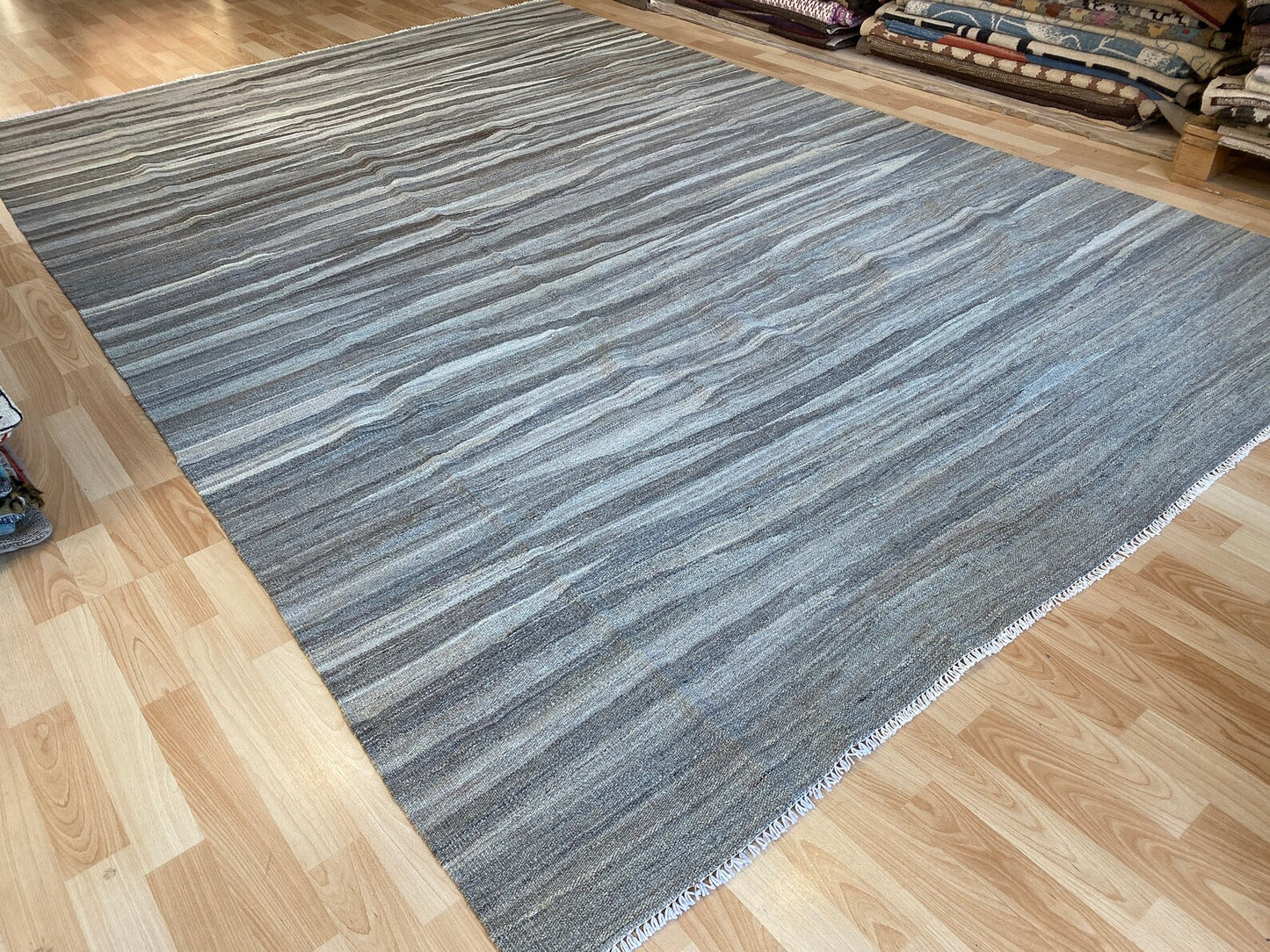 Undyed Natural colour Kilim.