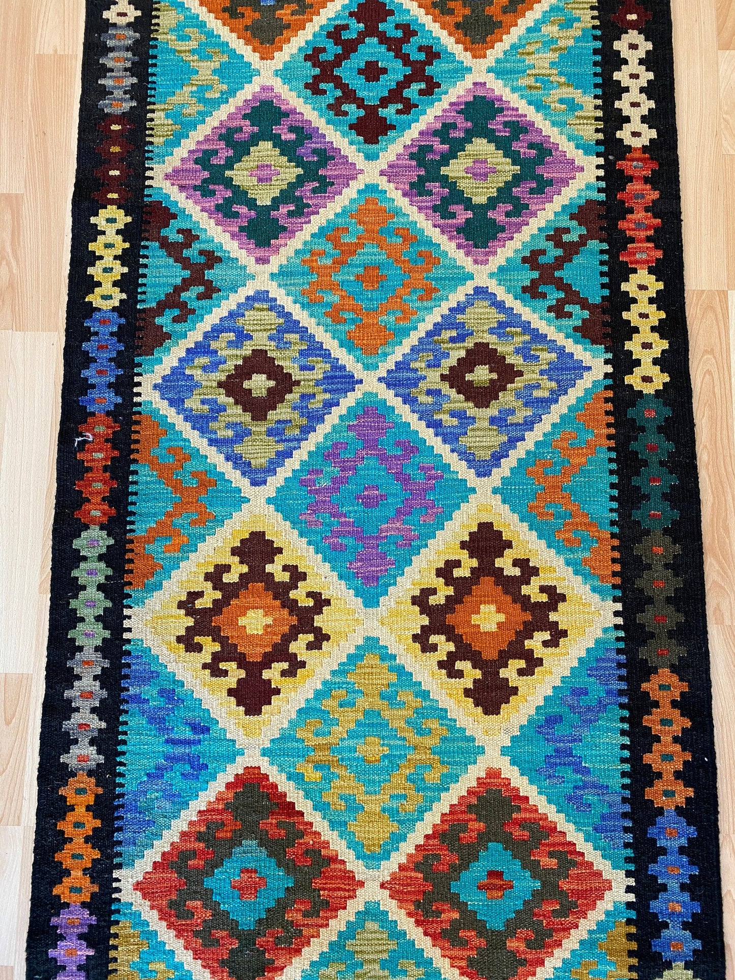 Classic Afghan Maimana Kilim